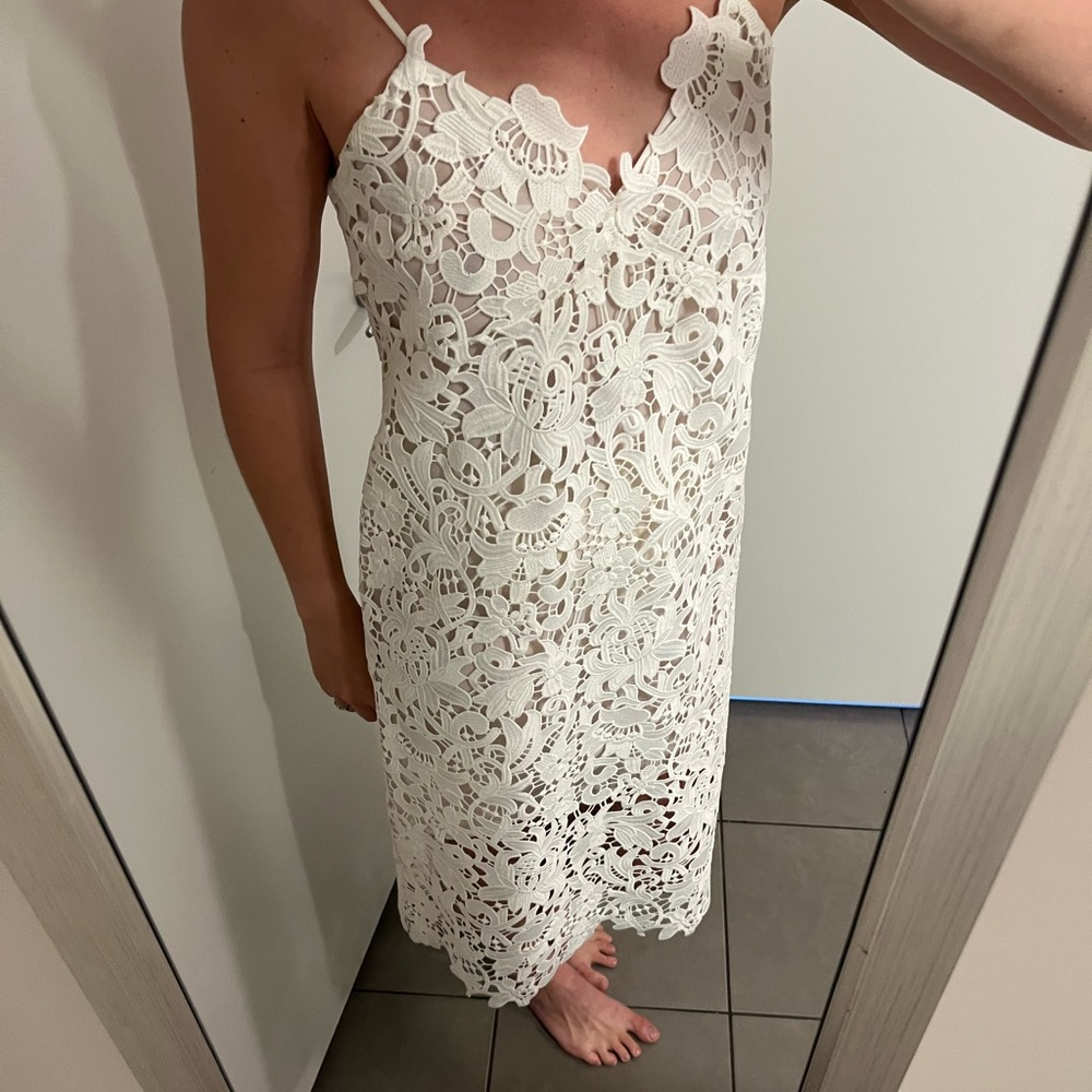 White Lace Dress